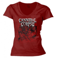 Skeletons Independence (Red) (Womens T-Shirt)