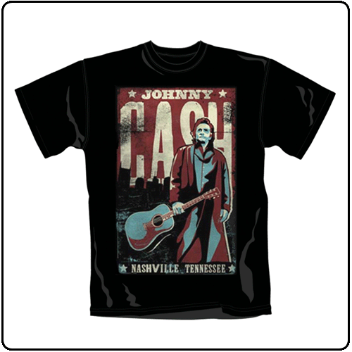 Johnny Cash - Nashville Poster