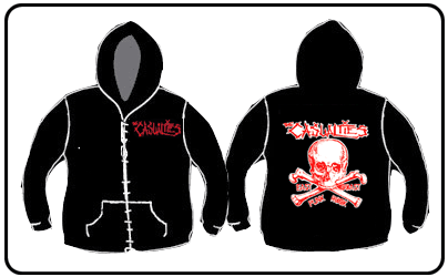 The Casualties - Skull (Zip)