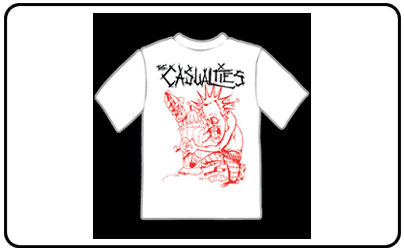 The Casualties - 40oz Casualty (White)