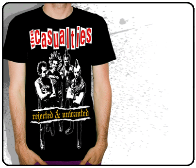 The Casualties - Rejected & Unwanted