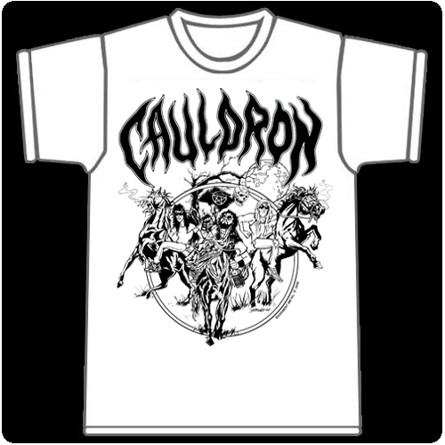 Cauldron - Three Horsemen (White)