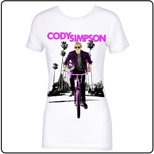 Cody Simpson - Beach Bike - Girls (White)