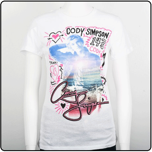 Cody Simpson - Doodles - Wihte (Girls)