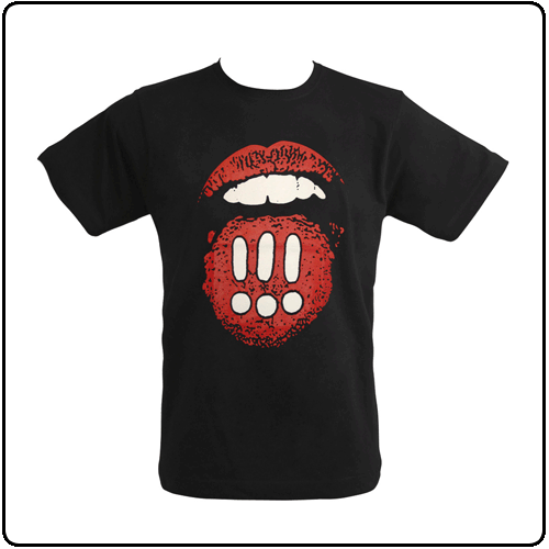 CHK CHK CHK - Exclamation Mouth (Mens Black)