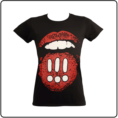 CHK CHK CHK - Exclamation Mouth (Girls Black)