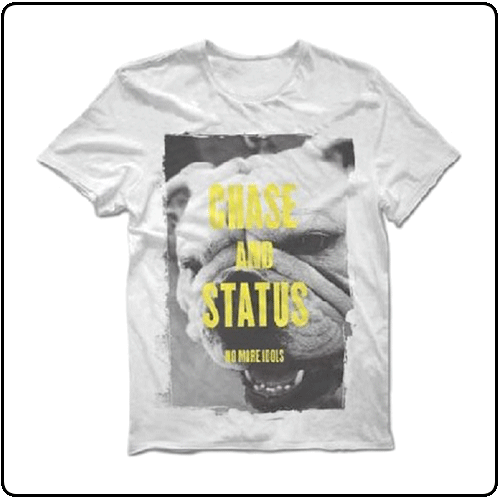 Chase & Status - No More Idols - White Slim Fit (XXL Only)