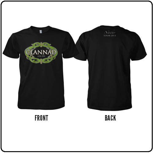 Clannad - Nadur Crest Black 2014 Tour
