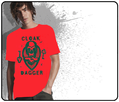 Cloak Dagger - Skull