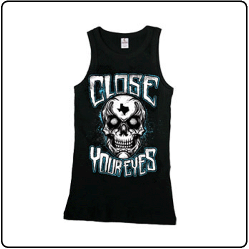 Close Your Eyes - Texas Skull