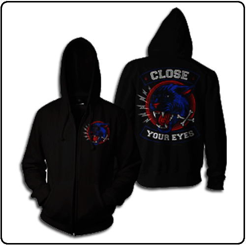 Close Your Eyes - Panther Hoodie