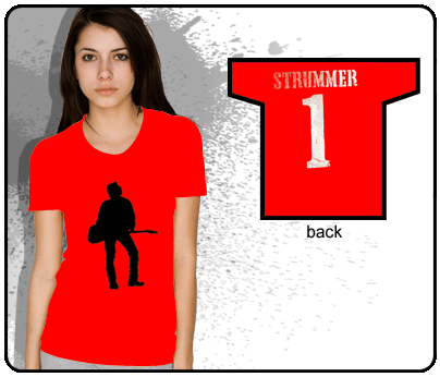 The Clash - Joe Strummer - Silhouette (Girls)