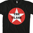 The Clash : Star Logo - Black (S-XL)