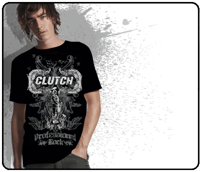 Clutch - Logo Professional Rock