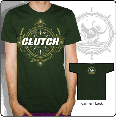 Clutch - Compass (Bottle Green)