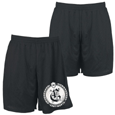 Continents Logo (Gym Shorts Black) (USA Import Shorts)