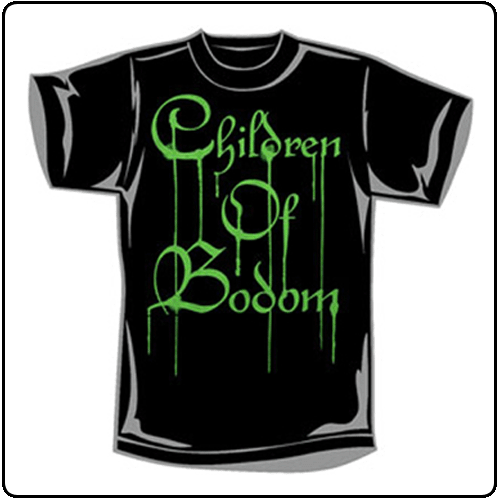 Children Of Bodom - Green Dripping Logo