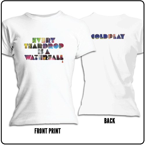 Coldplay - Multi Colour Every Teardrop (Skinny)