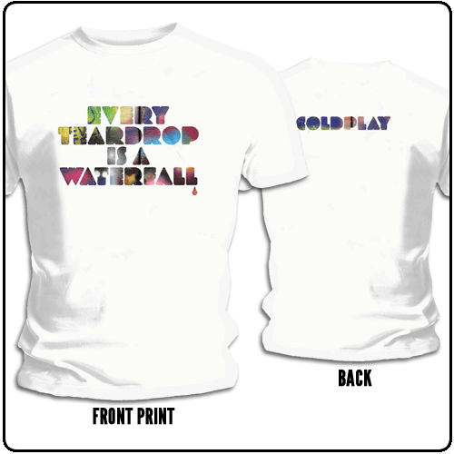 Coldplay - Multi Colour Every Teardrop (Regular)