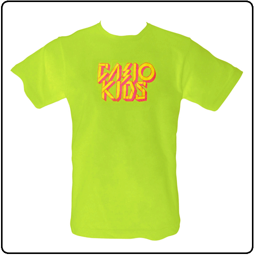 Casiokids - Pink Logo (Green)