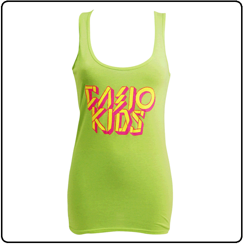 Casiokids - Pink Logo (Green)