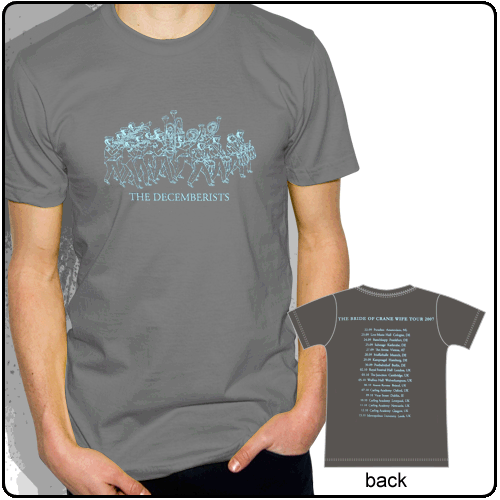 The Decemberists - The Bride Of Crane Wife Tour 2007 (Grey)