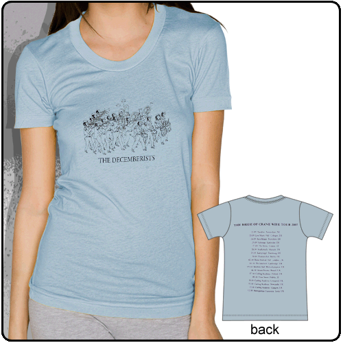 The Decemberists - The Bride Of Crane Wife Tour 2007 (Blue)