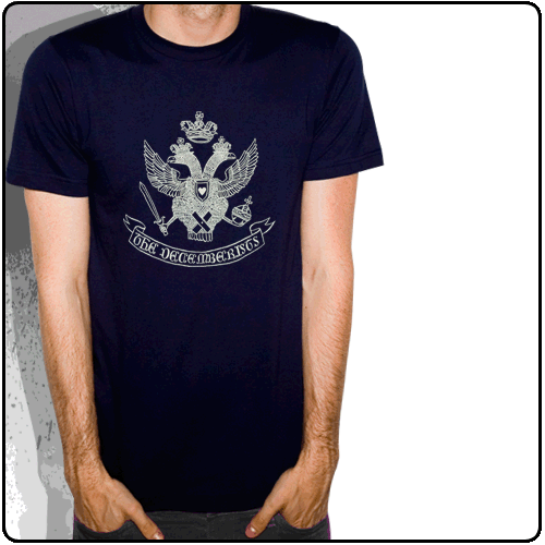 The Decemberists - Crown Crest (Navy)