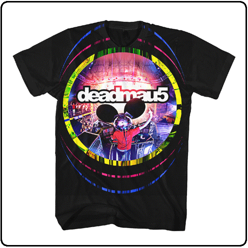 Deadmau5 - Black Multi Circle Photo