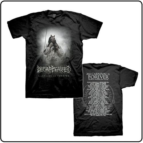 Decapitated - Carnival - Dates