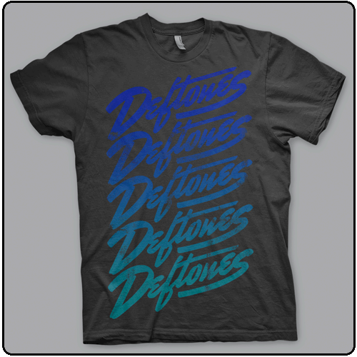 Deftones - Script Blue Fade