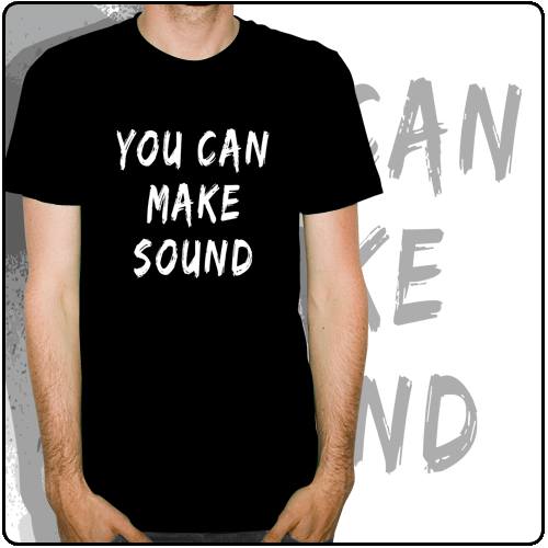 Delorentos - You Can Make Sound (Black)