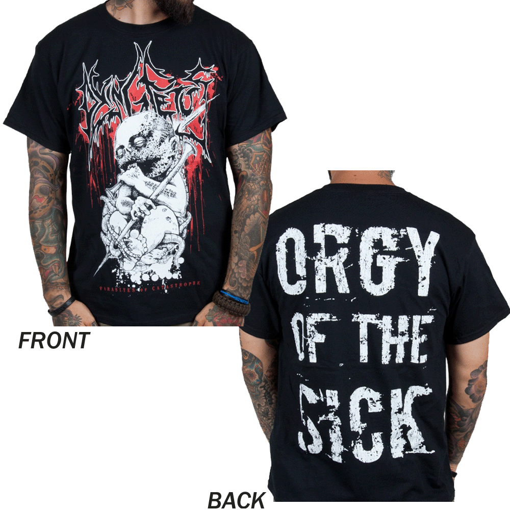 Official Planet Dying RockParasites Fetus Merch 54RAjL