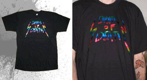 Drums Of Death - Logo (Rainbow Foil)