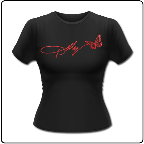 Dolly Parton - Glitter Logo