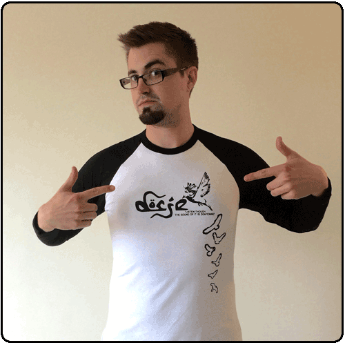 Dorje - White Dove (Black/White)