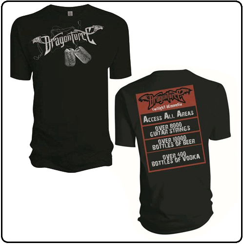 Dragonforce - Twilight (with backprint) SALE PRICE