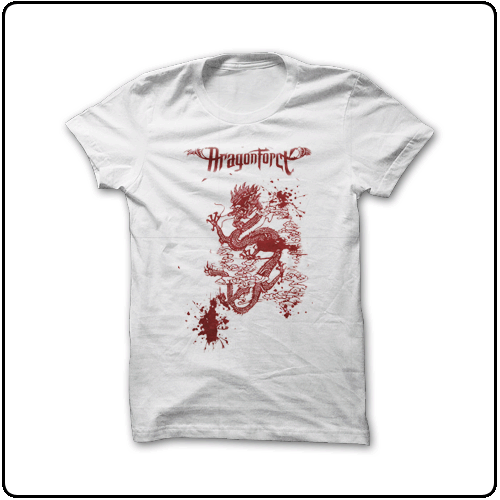 Dragonforce - Dragon (White) SALE PRICE