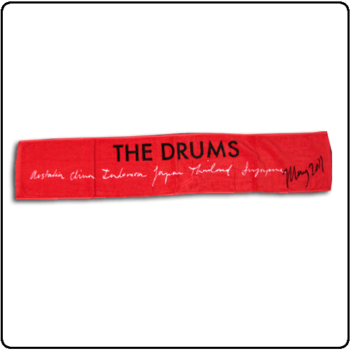 The Drums - Autographed Terry Cloth