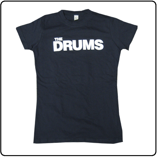 The Drums - White Logo