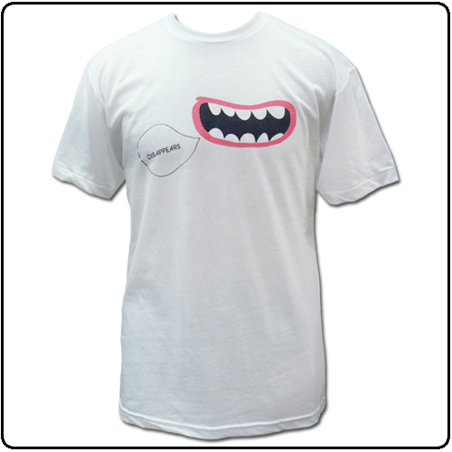 Disappears - Mouth (White)