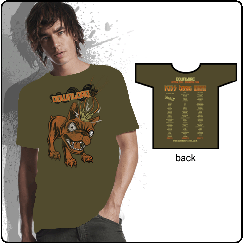 Download Festival - 2008 Dog (Khaki)