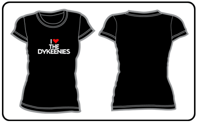 The Dykeenies - Heart (Black)