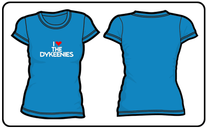 The Dykeenies - Heart (Blue)