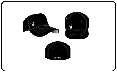 Eagles Of Death Metal - Emb Logo Black Flexfit