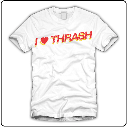 Earache - I Heart Thrash (White)