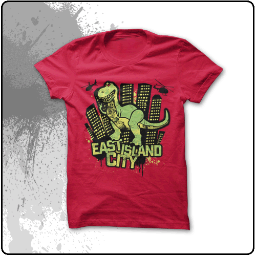 East Island City - T Rex (Red)