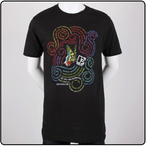 Elektra Records - Butterfly Swirls (Black)