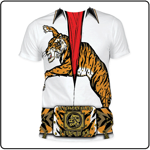 Elvis Presley - Tiger Man Jumpsuit Big Print