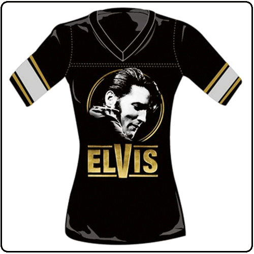 Elvis Presley - Golden Hockey Jersey